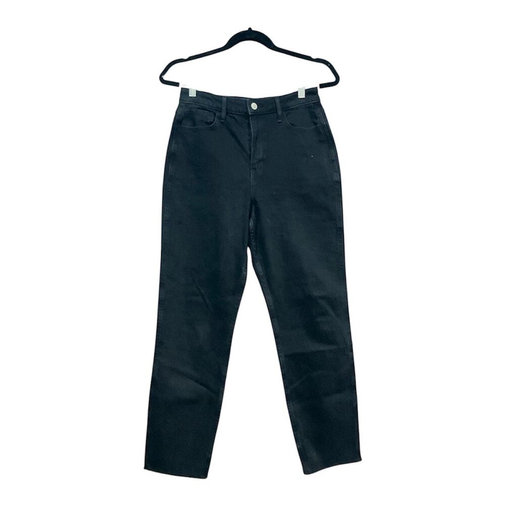 Hollister Ultra High Rise Vintage Stretch Mom Jeans Women Black 26 NWOT